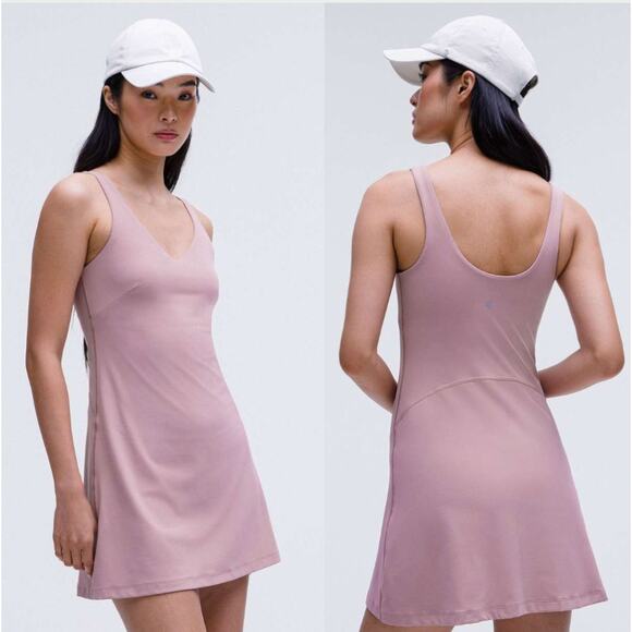 (4) NWT $148 Lululemon Align Dress Rose Blush Size 4 - Picture 1 of 6